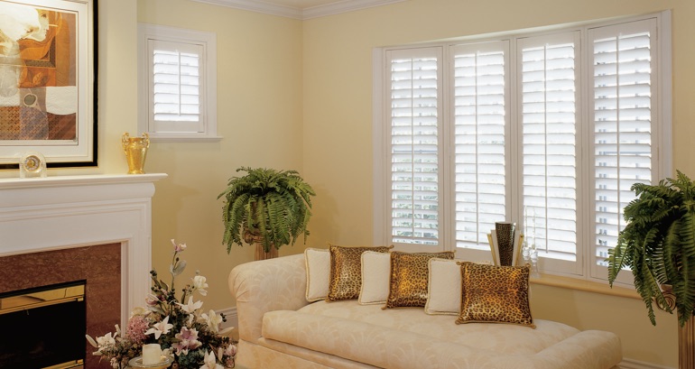 Sacramento living room shutters